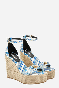 Medusa 95 Espadrilles In Calf Leather