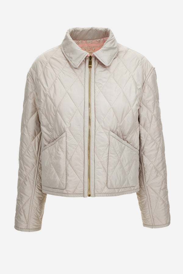Blouson In Poly Medusa Chain Allover Printed Reversible