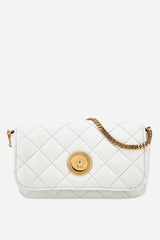 Icon Shoulder Bag In Quilted Lamb Leather