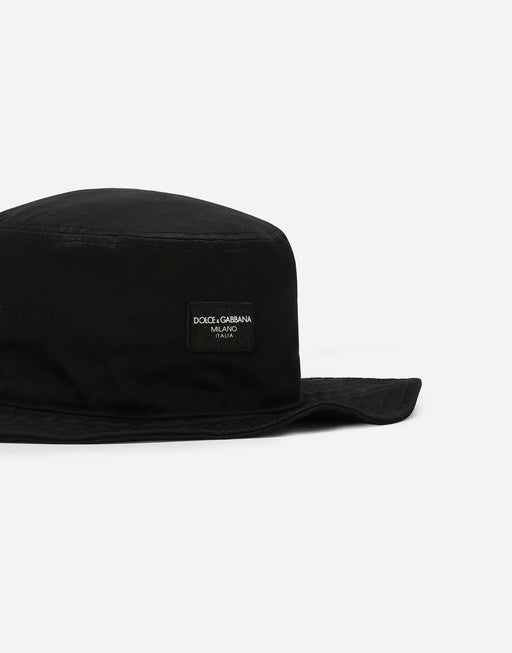 STRETCH GABARDINE BUCKET HAT
