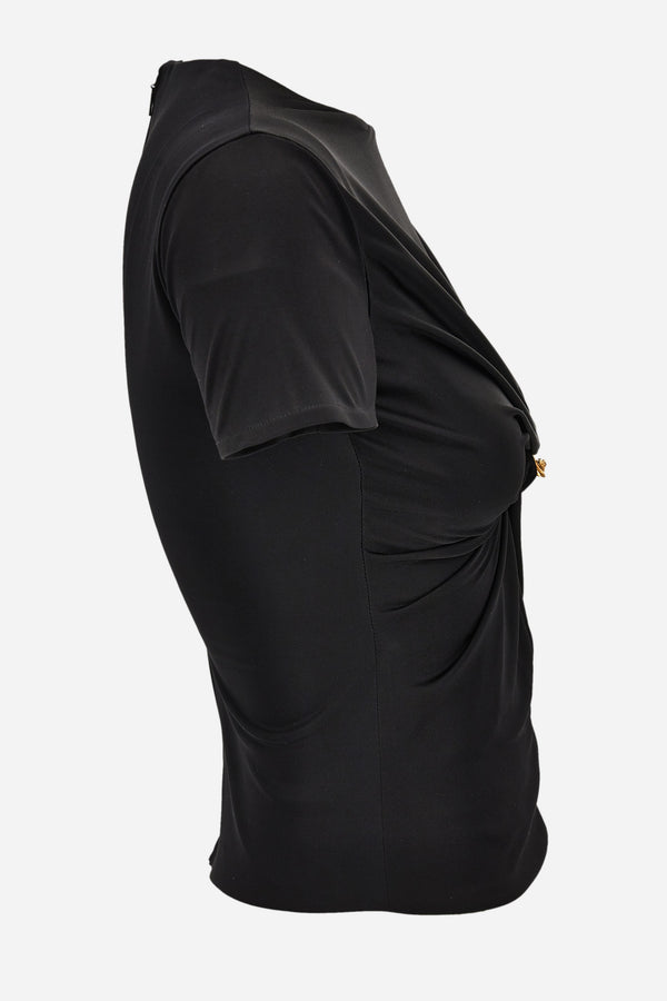 Blouse In Responsible Vicose Liquid Jersey