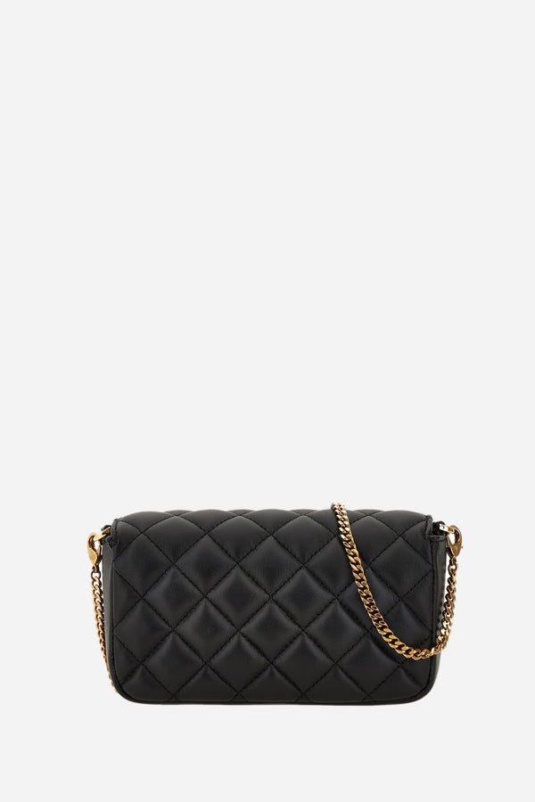 Icon Shoulder Bag In Quilted Lamb Leather