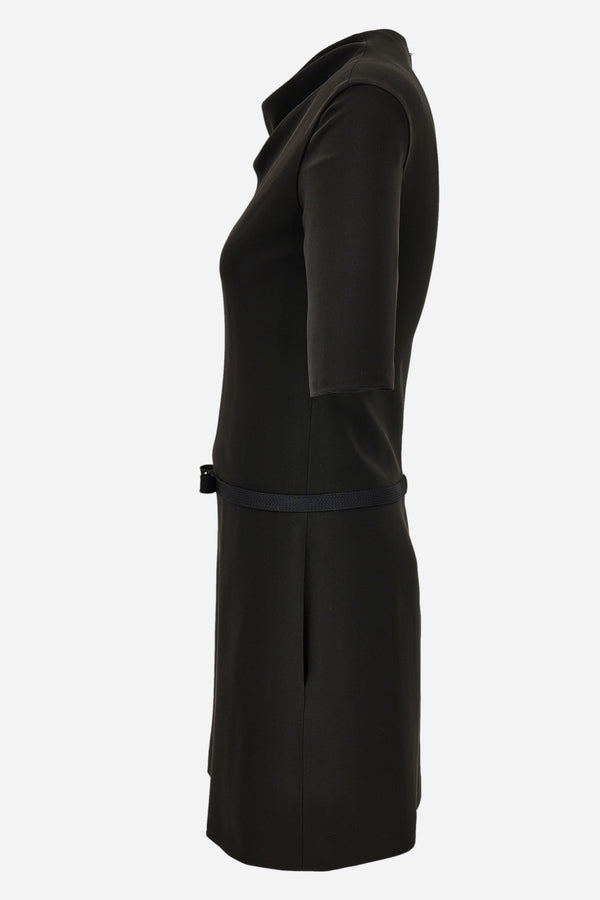 Dress In Viscose Mix Cady