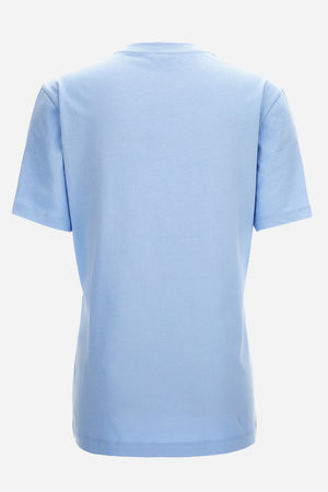 T-Shirt In Jersey Fabric With Medusa Lamina Print