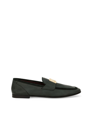 CALFSKIN LOAFERS WITH DG LOGO