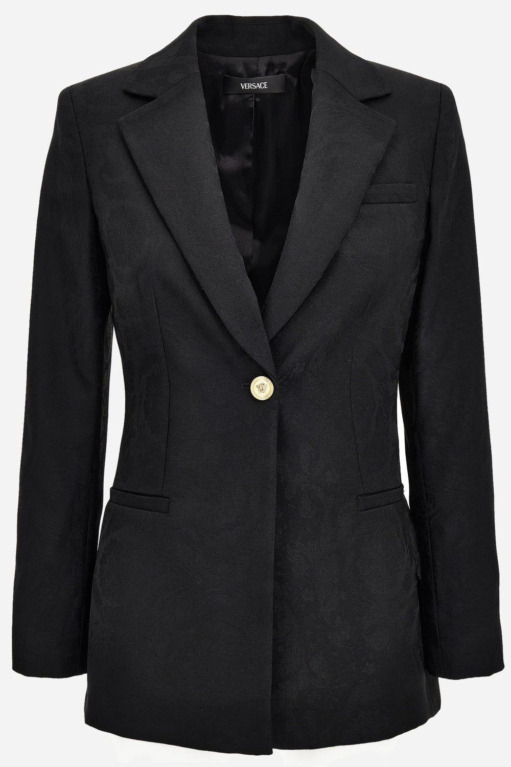 Informal Jacket In Wool Baroque Tailoring Fabric
