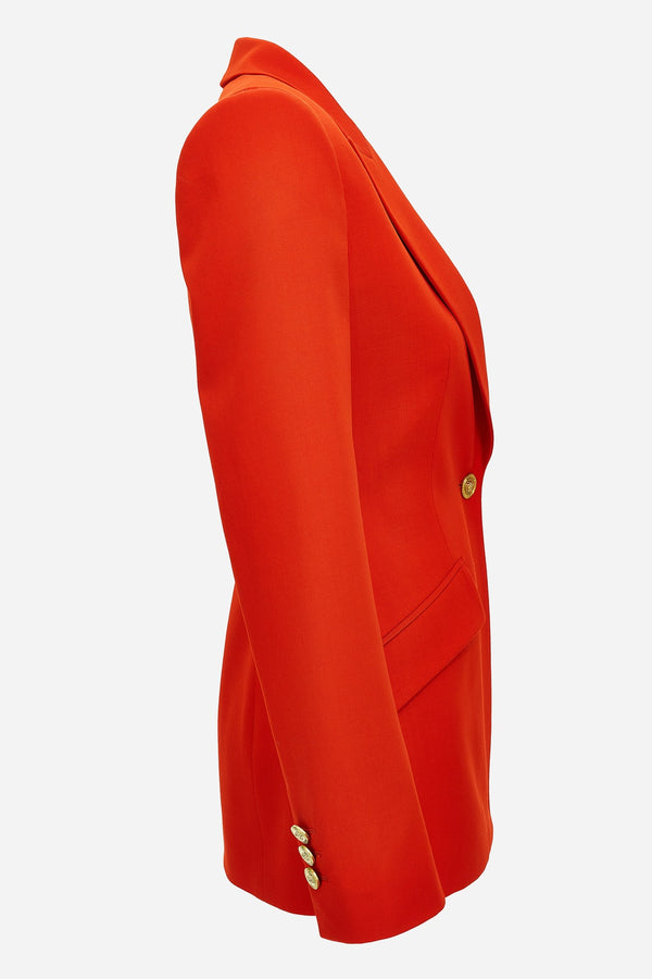 Informal Jacket In Responsible Stretch Wool Gabardine
