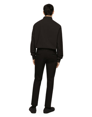 COTTON MARTINI-FIT SHIRT WITH HEAT-SEALED DG DETAIL