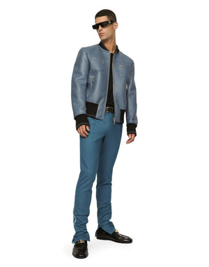 BONDED LAMBSKIN JACKET