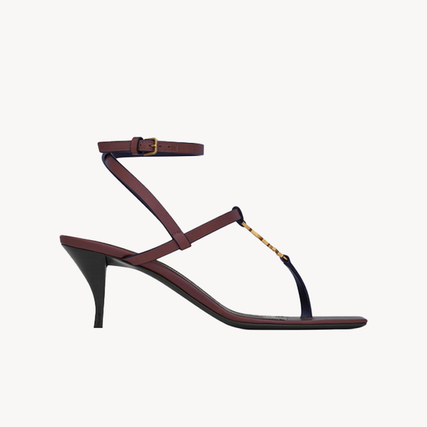 Cassandra Sandals in smooth leather