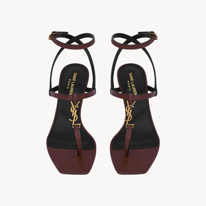 Cassandra Sandals in smooth leather