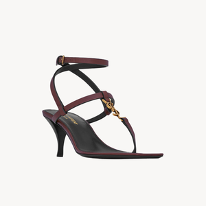 Cassandra Sandals in smooth leather