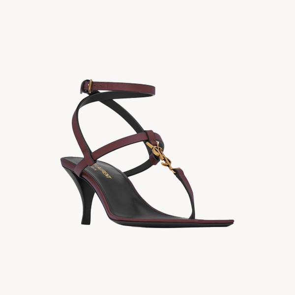 Cassandra Sandals in smooth leather