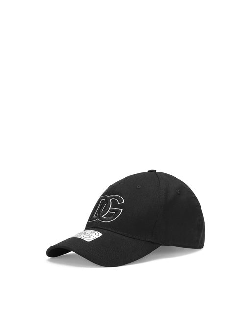 COTTON BASEBALL CAP WITH DG EMBROIDERY