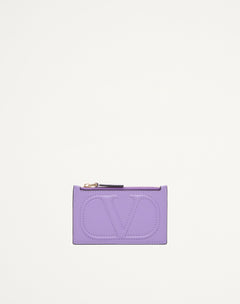 PORTACARTE CON ZIP VLOGO WALK IN NAPPA