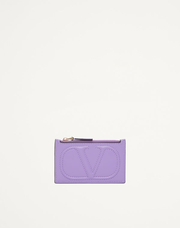 PORTACARTE CON ZIP VLOGO WALK IN NAPPA