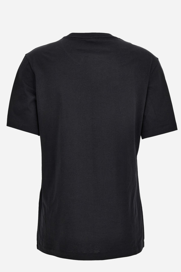 T-Shirt In Jersey-Medusa Hotfix Embroidery