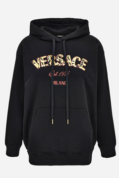 Sweatshirt In Fabric Sweatshirt Print Versace Milano Barocco 92