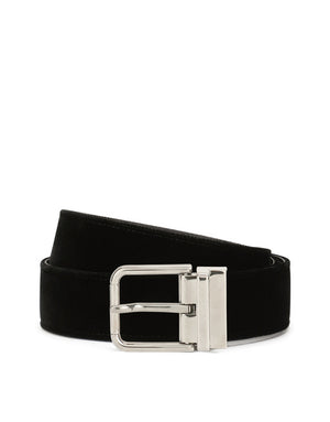 COTTON VELVET BELT