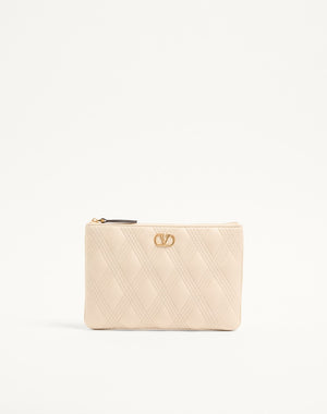 Pochette Valentino Garavani Quiltie 67 In Nappa Trapuntata