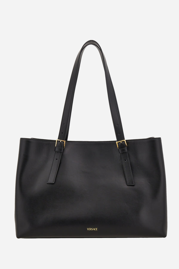 Smooth Icon Tote In Calf Leather