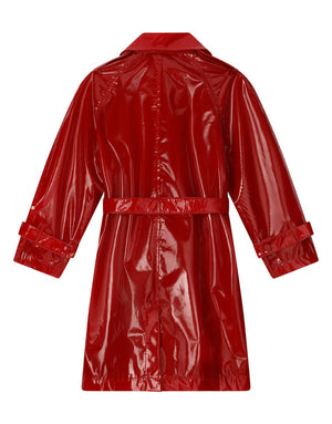 COATED FABRIC TRENCH COAT