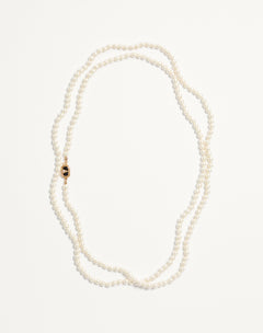 Collana Ovalette in Metallo con Smalto, Cristallo e Perla  Swarovski®