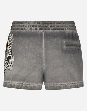 SHORT PRINTED SWIM TRUNKS
