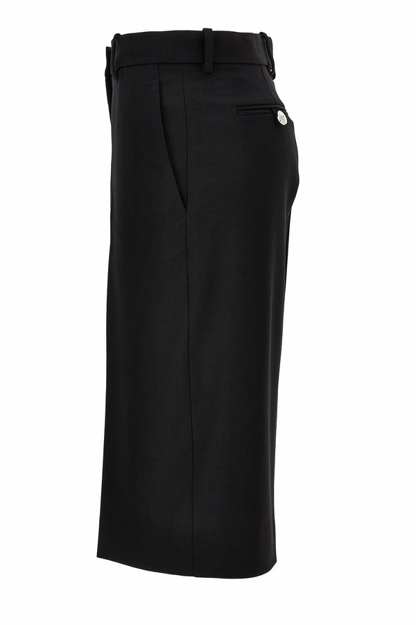 Shorts In Responsible Wool Gabardine Strecht