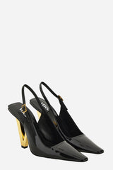 V2025 Sling Back In Patent Leather