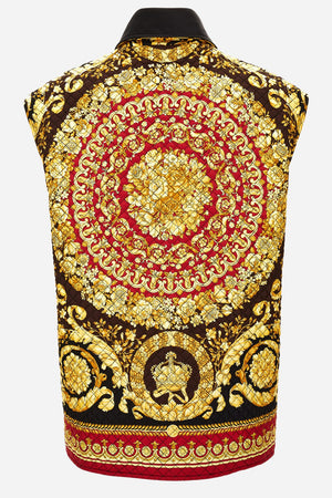Blouson In Quilted Barocco 92 Foulard On Silk Twill