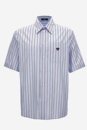 Informal Shirt In Multicolor Striped Poplin