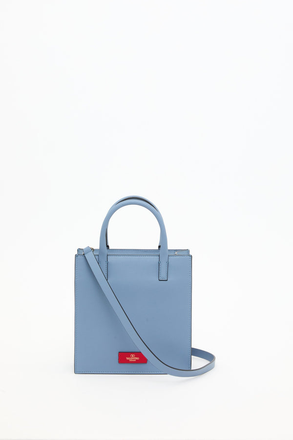 BORSA SHOPPING PICCOLA VLOGO WALK IN VITELLO 
