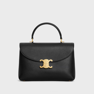 Nino Media in morbida pelle di vitello granata