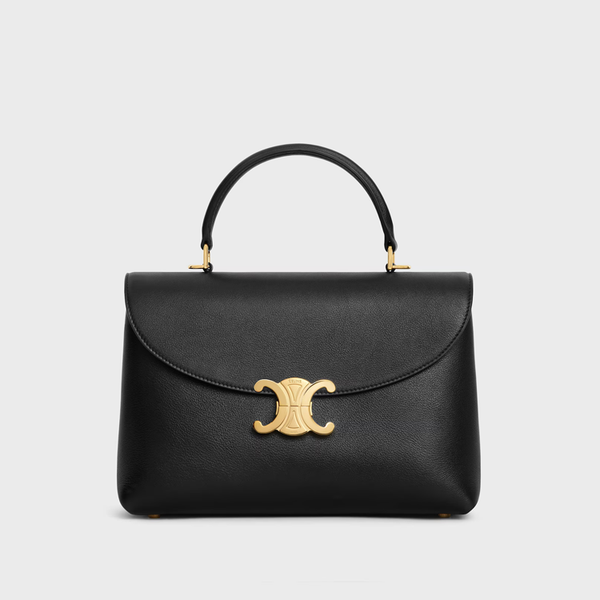 Nino Media in morbida pelle di vitello granata