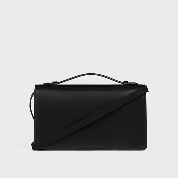 Triomphe Medio in pelle di vitello lucida