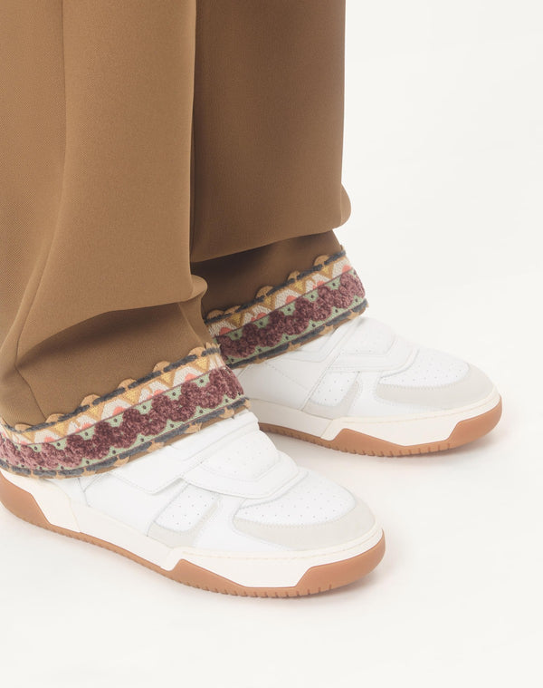 Sneaker Low Top Joie De Jouer In Vitello Nappato