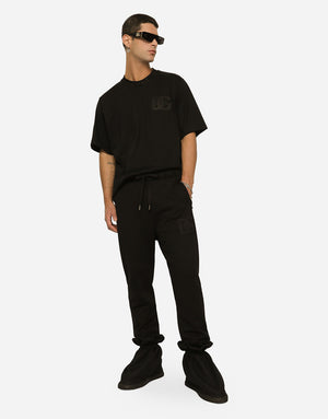 JOGGING PANTS WITH DG MONOGRAM AND DG EMBROIDERY