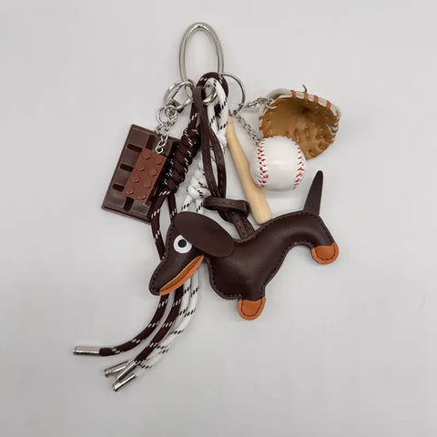 Charms Baseball Dog