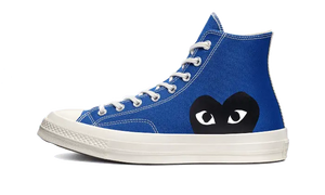 Converse-Chuck Taylor All-Star 70s Hi Comme des Garçons Play Blue Quartz - 168300C