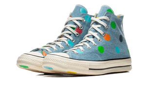 Converse Chuck Taylor All-Star 70s Hi Golf Wang Denim Polka Dots - 170011C