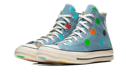 Converse Chuck Taylor All-Star 70s Hi Golf Wang Denim Polka Dots - 170011C