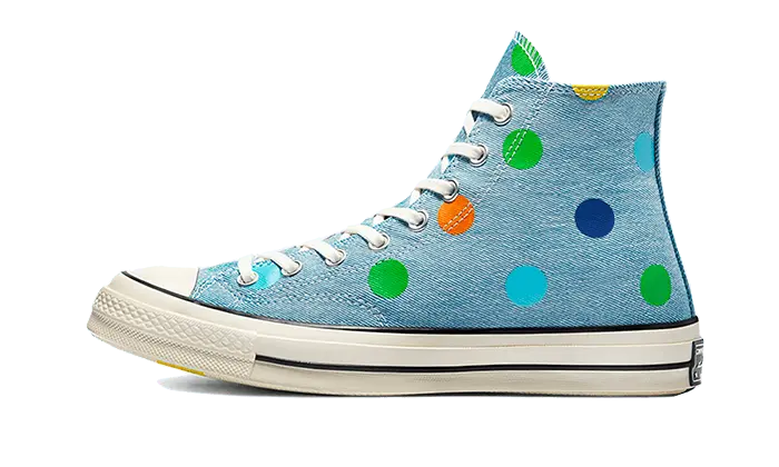Converse Chuck Taylor All-Star 70s Hi Golf Wang Denim Polka Dots - 170011C