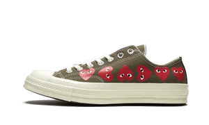Converse Chuck Taylor All-Star 70s Ox Comme des Garçons Multi Heart Green - 162976C