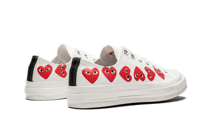 Converse Chuck Taylor All-Star 70s Ox Comme des Garçons Play Multi-Heart White - 162975C