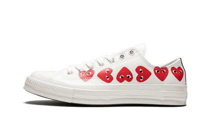 Converse Chuck Taylor All-Star 70s Ox Comme des Garçons Play Multi-Heart White - 162975C