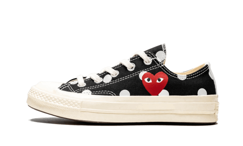 Converse Chuck Taylor All-Star 70s Ox Comme des Garcons PLAY Polka Dot Black - 157248C