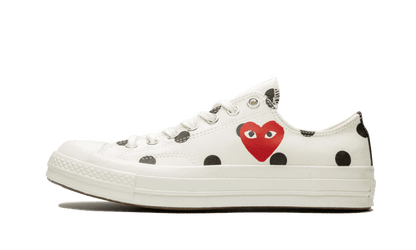 Converse Chuck Taylor All-Star 70s Ox Comme des Garcons PLAY Polka Dot White - 157249C