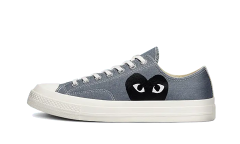 Chuck Taylor All-Star 70s Ox Comme des Garçons PLAY Steel Grey