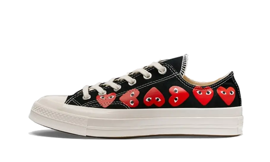 Converse Chuck Taylor All Star 70 Ox Comme des Garcons PLAY Multi-Heart Black